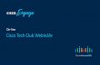 On-line Cisco Tech Club Webináře