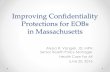 Improving Confidentiality Protections for EOBs in ...