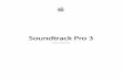 Soundtrack Pro 3 User Manual - Support - Apple