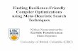Finding Resilience-Friendly Compiler Optimizations using ...