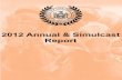 2012 Annual & Simulcast Report