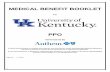 MEDICAL BENEFIT BOOKLET - University of Kentucky