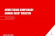 ADVERTISING COMPLIANCE ANNUAL AGENT BULLETIN