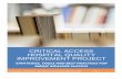 CRITICAL ACCESS HOSPITAL QUALITY IMPROVEMENT PROJECT