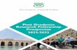 Post Graduate Research Fellowship Prospectus