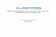 MIPS32® M5100 Processor Core Family Software User’s Manual