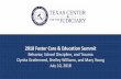 2018 Foster Care & Education Summit - Texas Children's ...