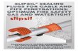 SLIPSIL SEALING PLUGS FOR CABLE AND PIPE PENETRATIONS ...