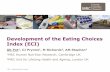 Development of the Eating Choices Index (ECI)