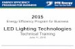 LED Lighting Technologies - DNV