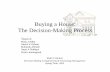 Buying a House: The Decision-Making Process