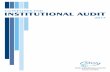 GUIDELINES FOR INSTITUTIONAL AUDIT - mqa