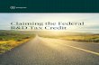 Guide: Claiming the Federal R&D Tax Credit