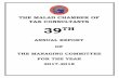 THE MALAD CHAMBER OF TAX CONSULTANTS 39TH