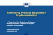 Fertilising Product Regulation implementation