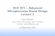 ECE 571 { Advanced Microprocessor-Based Design Lecture 3