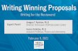 Writing Winning Proposals - mtsu.edu