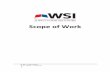 Scope of Work - WSI