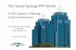 The Sandy Springs PPP Model - Toyo University