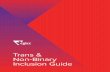Trans & Non-Binary Inclusion Guide - CGLCC