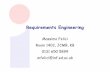Requirements Engineering - inf.ed.ac.uk