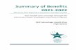 Summary of Benefits 2021-2022 - spps.org