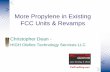 More Propylene in Existing FCC Units & Revamps