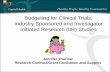 Budgeting for Clinical Trials Presentation