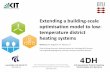 Extending a building-scale optimisation model to low ...