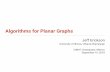 Algorithms for Planar Graphs