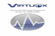 Technical Resource Guide for DME - VirtuOx
