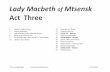 Lady Macbeth of Mtsensk Act Three - u3asites.org.uk