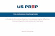 Pre-Conference Coaching Guide - US PREP) National Center
