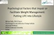Psychological Factors Impair or Facilitate Weight Management