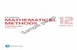 Pearson Mathematical Methods Queensland 12
