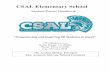 CSAL Elementary School Student/Parent Handbook