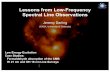 Lessons from Low-Frequency Spectral Line Observations