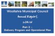 Wooll ahra Municipal Council Annual Report 2014/15