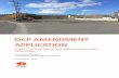 OCP AMENDMENT APPLICATION - Whitehorse