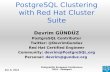 PostgreSQL Clustering with Red Hat Cluster Suite