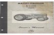 Massey Ferguson MF-35 Spécial Deluxe Manuel utilisateur ...