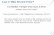 Law of One Bitcoin Price?