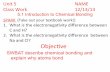 5.1 Introduction to Chemical Bonding