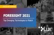 Lux Research - Foresight 2021: Top Emerging Technologies ...