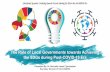 The Role of Local Governments towards Achieving the SDGs ...