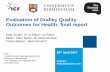 Evaluation of Dudley Quality Outcomes for Health: final report