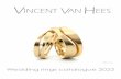 Wedding ring catalogue 2020 - Vincent van Hees