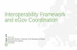 Interoperability Framework and eGov Coordination