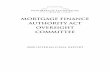 MORTGAGE FINANCE AUTHORITY ACT OVERSIGHT COMMITTEE
