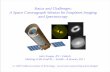 Status and Challenges: A Space Coronagraph Mission for ...